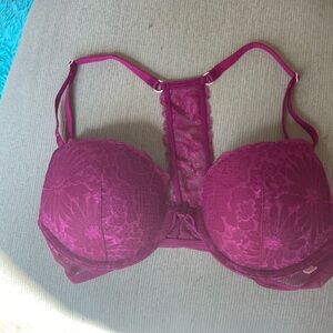 Victoria’s Secret sexy padded push-up bra 32C racer back like new
